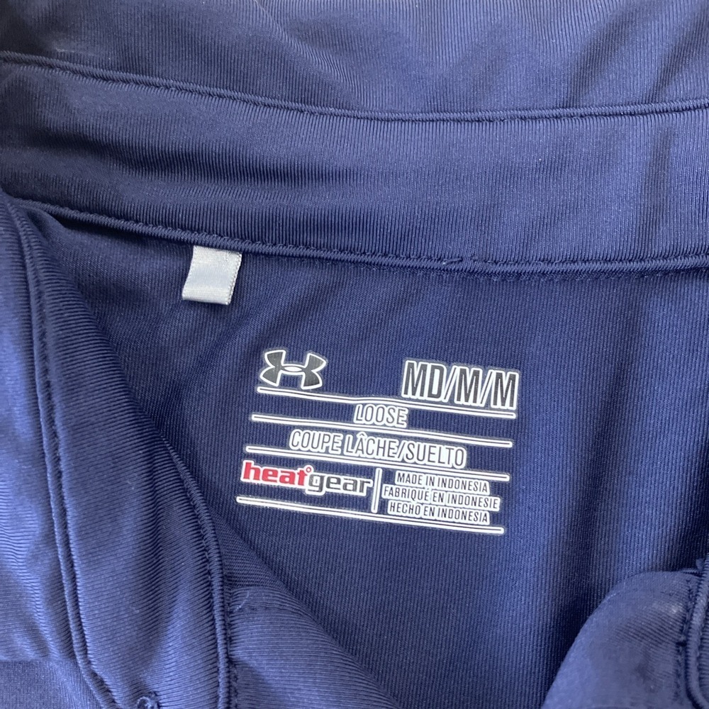 Under Armour Heat Gear Polo Blue M - Picture 5 of 5